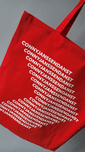 Katoenen tas Conny Janssen Danst [rood]